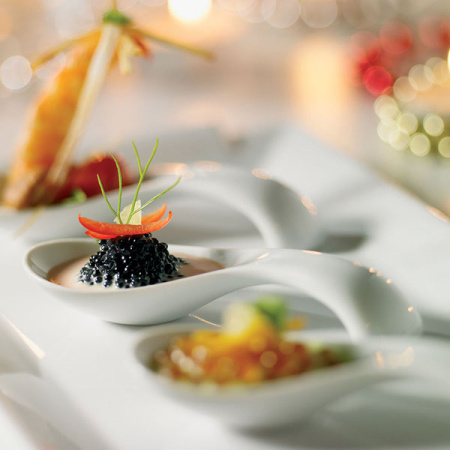 Ложка для пунша; фарфор; L=115,B=45мм; белый