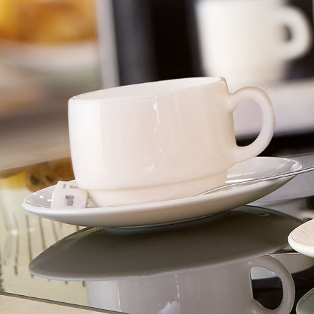 Чашка чайная «Зеникс»; зеникс; 190мл; D=7.7,H=5.8см; белый