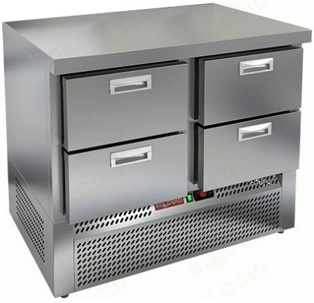 Стол с охлаждающим шкафом HICOLD GNE22/TN О