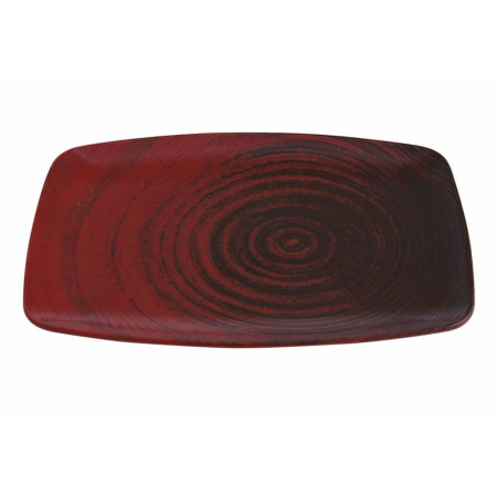 Блюдо Porland Red 27х19 см