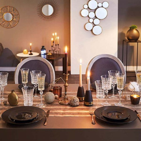 Бокал для вина «Леди Даймонд»; хр.стекло; 190мл; D=80,H=200мм; прозр.