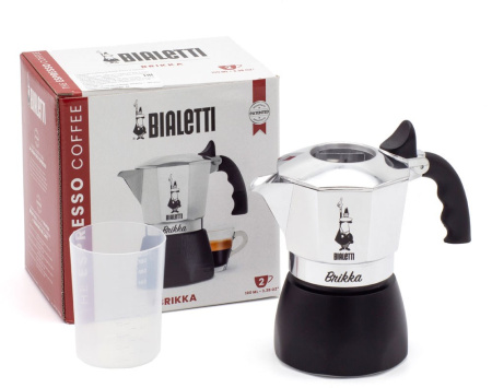 Гейзерная кофеварка Bialetti Brikka 2 порции