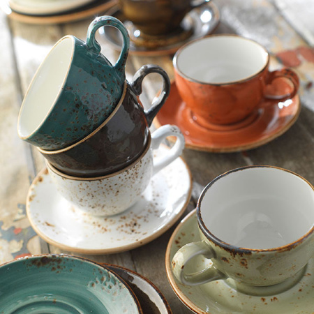 Чашка кофейная Крафт, 85 мл, фарфор, белый