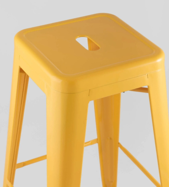 Стул барный TOLIX желтый глянцевый