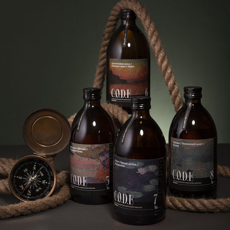 Кордиал C.O.D.E Жасмин-Яблоко-Розовая-Гуава 0,5 л