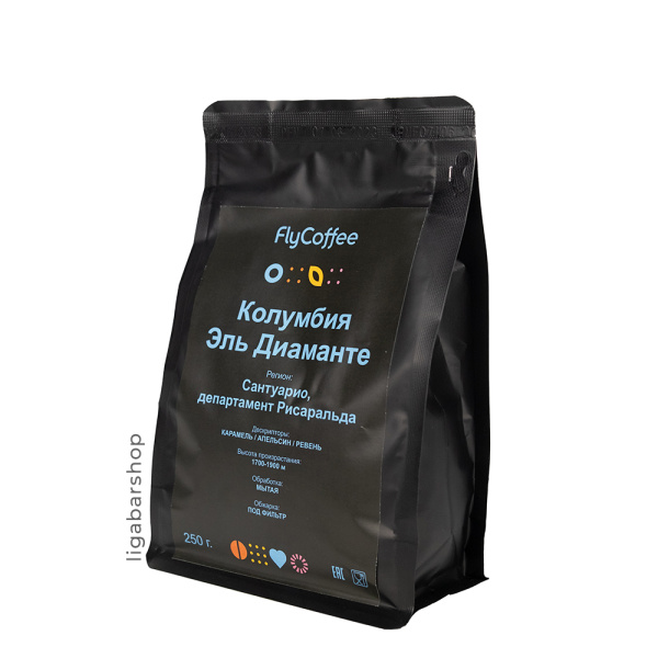 Кофе FlyCoffee Колумбия Эль Диаманте 250 г