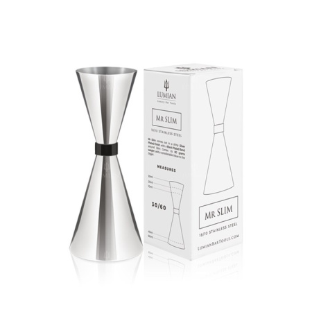 Джиггер Lumian Mr Slim 30/60 черный рубин