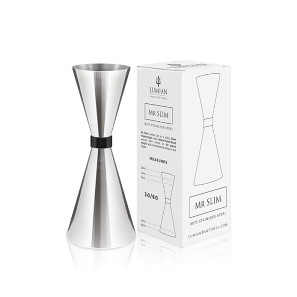 Фото Джиггер Lumian Mr Slim 30/60 черный рубин Джиггер Lumian Mr Slim 30/60 черный рубин