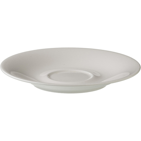 Блюдце «Эмбасси вайт»; фарфор; D=15,H=1.8см