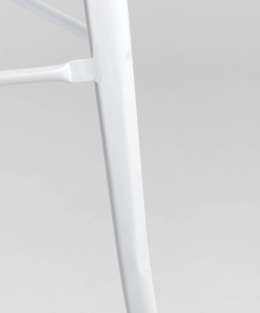 Стул барный TOLIX белый глянцевый