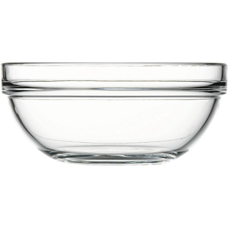 Салатник «Шеф»; стекло; 1158мл; D=17,H=7.5см; прозр.
