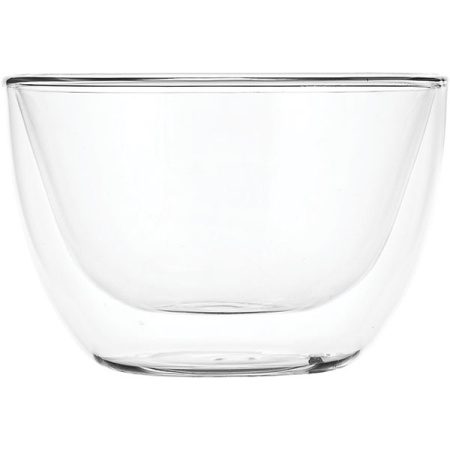 Пиала двойные стенки «Проотель»; термост.стекло; 230мл; D=105,H=67мм
