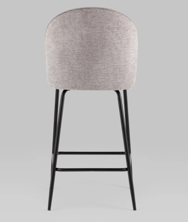 Стул полубарный Echo светло-серый