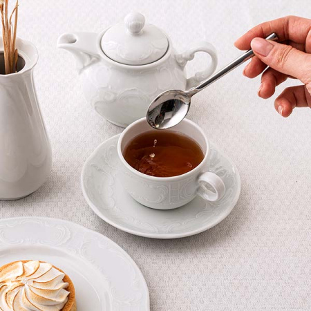 Ложка чайная «Саппоро бэйсик»; сталь нерж.; L=140,B=30мм