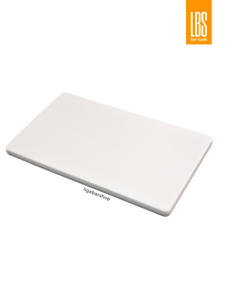 Доска разделочная LBS 25х15 см полипропилен белый