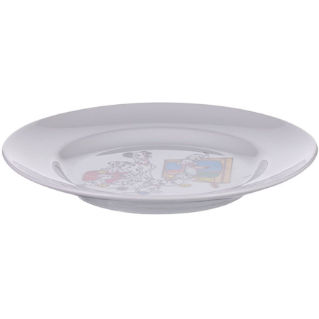 Тарелка  мелкая «Далматинцы»; фарфор; D=20см