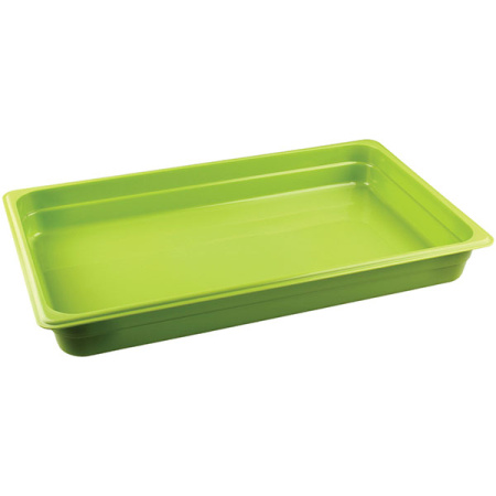 Гастроемкость (1/1); полипроп.; H=6.5,L=53,B=32.5см; зелен.