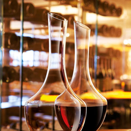 Декантер «Оупэн ап»; хр.стекло; 1.4л; D=44,H=136,B=146мм; прозр.