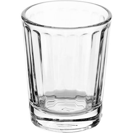 Фото Стопка «Оптик»; стекло; 60мл; D=50,H=64мм Стопка «Оптик»; стекло; 60мл; D=50,H=64мм