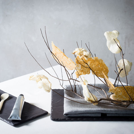 Блюдо прямоугольное «Базальт»; фарфор; L=32.5,B=26.5см; черный,матовый