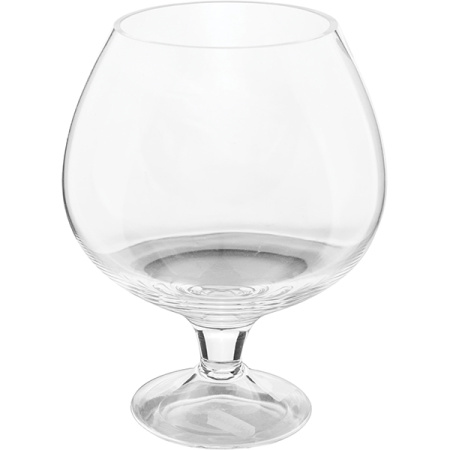 Ваза-Бокал стекло; 1.8л; D=19.5,H=20см; прозр.