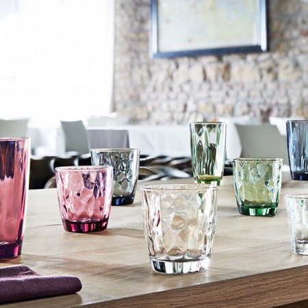 Олд Фэшн «Даймонд»; стекло; 385мл; D=91,H=103мм; синий