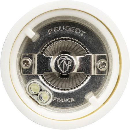 Мельница для соли электрич.(на батарейках) «Ю Селект» метал.мех.; акрил,сталь нерж.; H=20см; металлич.