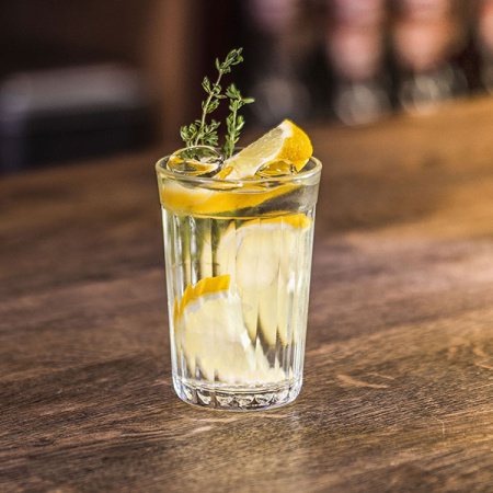 Стакан «Граненый»; стекло; 250мл; D=7.4,H=11.1см; прозр.