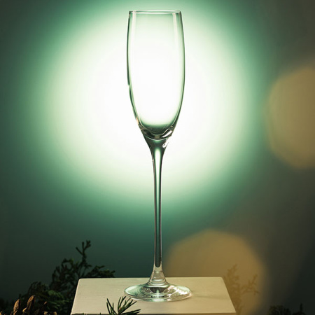 Бокал-флюте «Селект»; хр.стекло; 180мл; D=48/65,H=275мм; прозр.