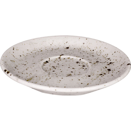 Блюдце «Лайфстиль»; фарфор; D=13,H=1.9см; песочн.