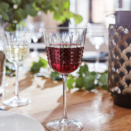 Бокал для вина «Рандеву»; хр.стекло; 350мл; H=215мм; прозр.