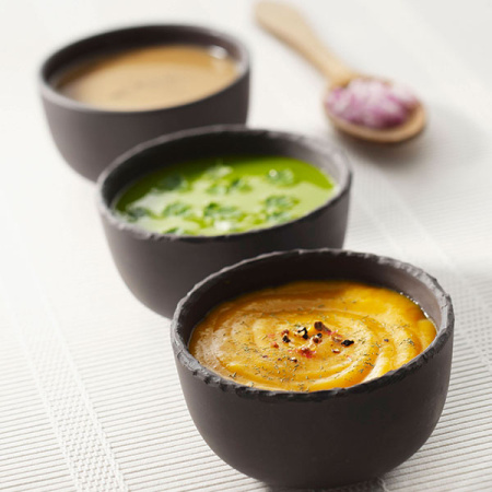 Салатник «Базальт»; фарфор; 250мл; D=10,H=6см; черный,матовый