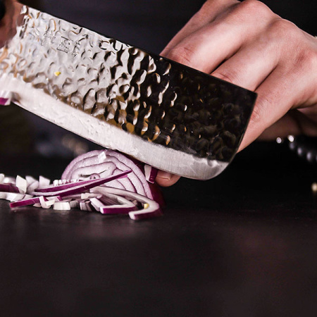 Нож кухонный «Нара»; сталь нерж.,дерево; L=16.5см