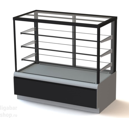 Витрина кондитерская Carboma Polus KC70 VM 1,3-1 (ВХСв - 1,3д Сube Техно)