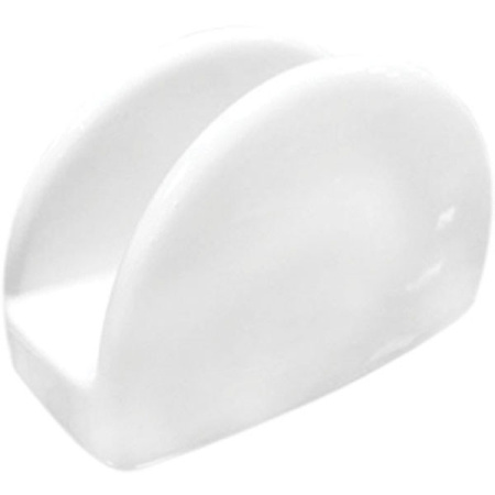 Салфетница «Симплисити Вайт»; фарфор; белый