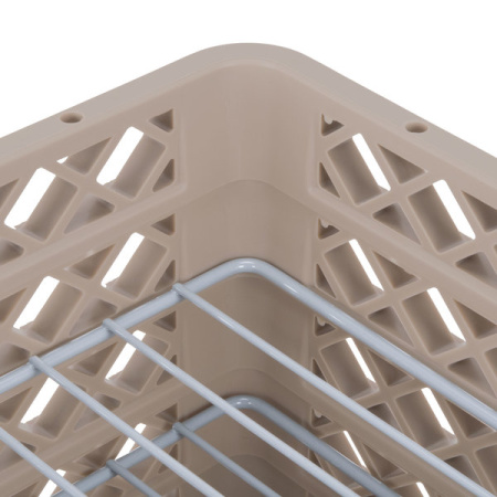 Фото Кассета базовая для тарелок(4 экстенд.); пластик,металл; H=27,L=50,B=50см; бежев.,серый Кассета базовая для тарелок(4 экстенд.); пластик,металл; H=27,L=50,B=50см; бежев.,серый