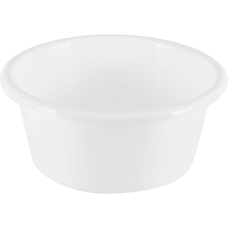Миска; полипроп.; 2.8л; D=24,H=11см; белый