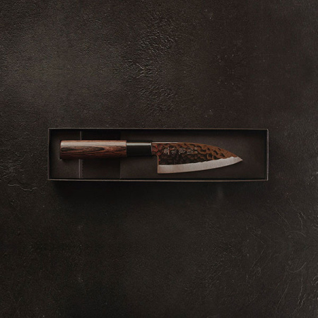 Нож кухонный «Нара»; сталь нерж.,дерево; L=10.5см