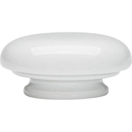 Крышка для чайника «Карат»; фарфор; 350мл; D=6.5см; белый