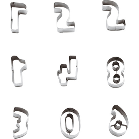 Набор кондит. форм «Цифры» [9шт]