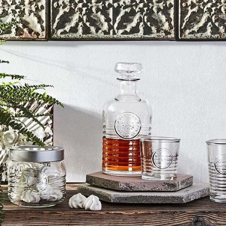 Штоф «Оффисина 1825»; стекло; 1000мл; D=105,H=237мм; прозр.