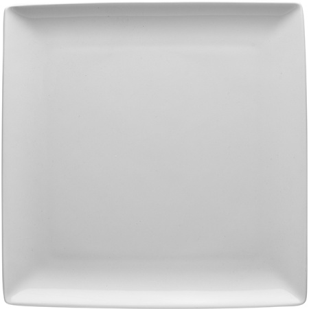 Блюдо квадратное «Тэйст вайт»; фарфор; L=27,B=27см; белый