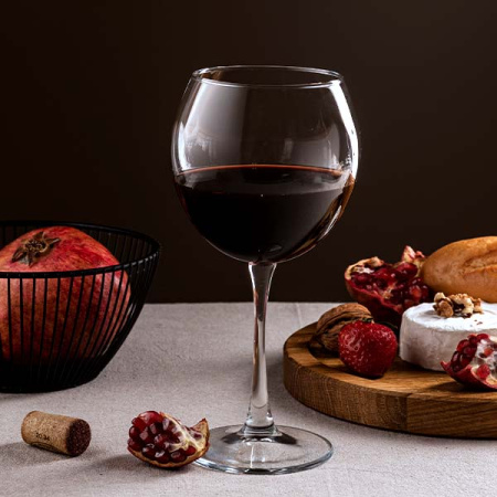 Бокал для вина «Энотека»; стекло; 655мл; D=85/78,H=215мм; прозр.