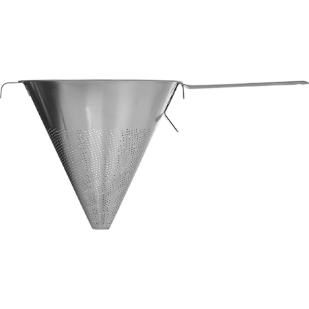 Дуршлаг; сталь нерж.; D=27,H=23.5,L=49см; металлич.