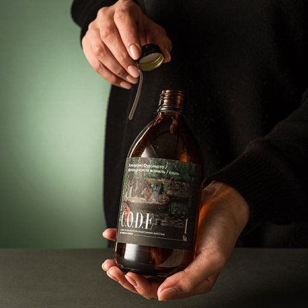 Кордиал C.O.D.E Апельсин Фукумото-Французская Ваниль-Соль 0,5л