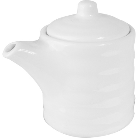 Соусник-бутылка «Кунстверк»; фарфор; 150мл; D=6.5,H=8.9см; белый