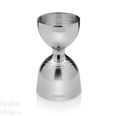 Джиггер Lumian Giove 30/60 мл серебро