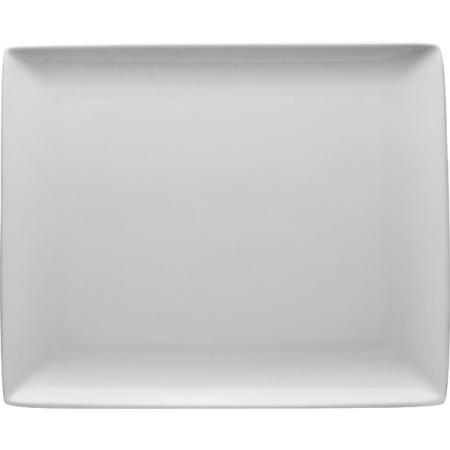 Блюдо прямоугольное «Тэйст вайт»; фарфор; L=33.5,B=27.8см; белый