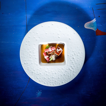 Тарелка; L=23см; белый