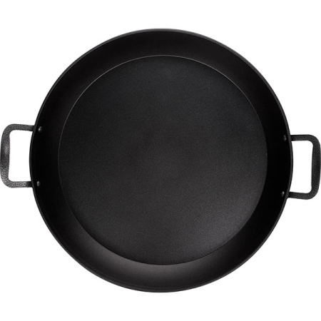 Сковорода 2ручки,с антиприг.покрыт. «Клас Шеф+»; алюмин.,тефлон; D=50/41,H=7,L=70см; синий,черный